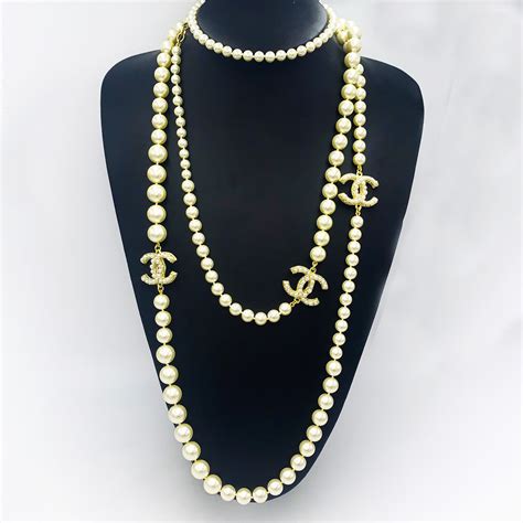 chanel necklace price jimin|chanel long necklace with pearls.